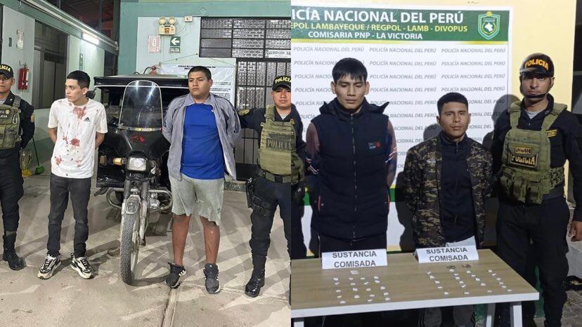 Los detenidos fueron puestos a disposición de la comisaría de su sector.