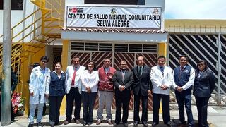 Aperturan Centro de salud Mental en Alto Selva Alegre