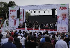 Roberto Sánchez cierra su campaña electoral con un mitin en Jesús María (FOTOS)