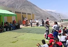 Inauguran colegio en Mariano Nicolás Valcárcel sin contar con los servicios higiénicos