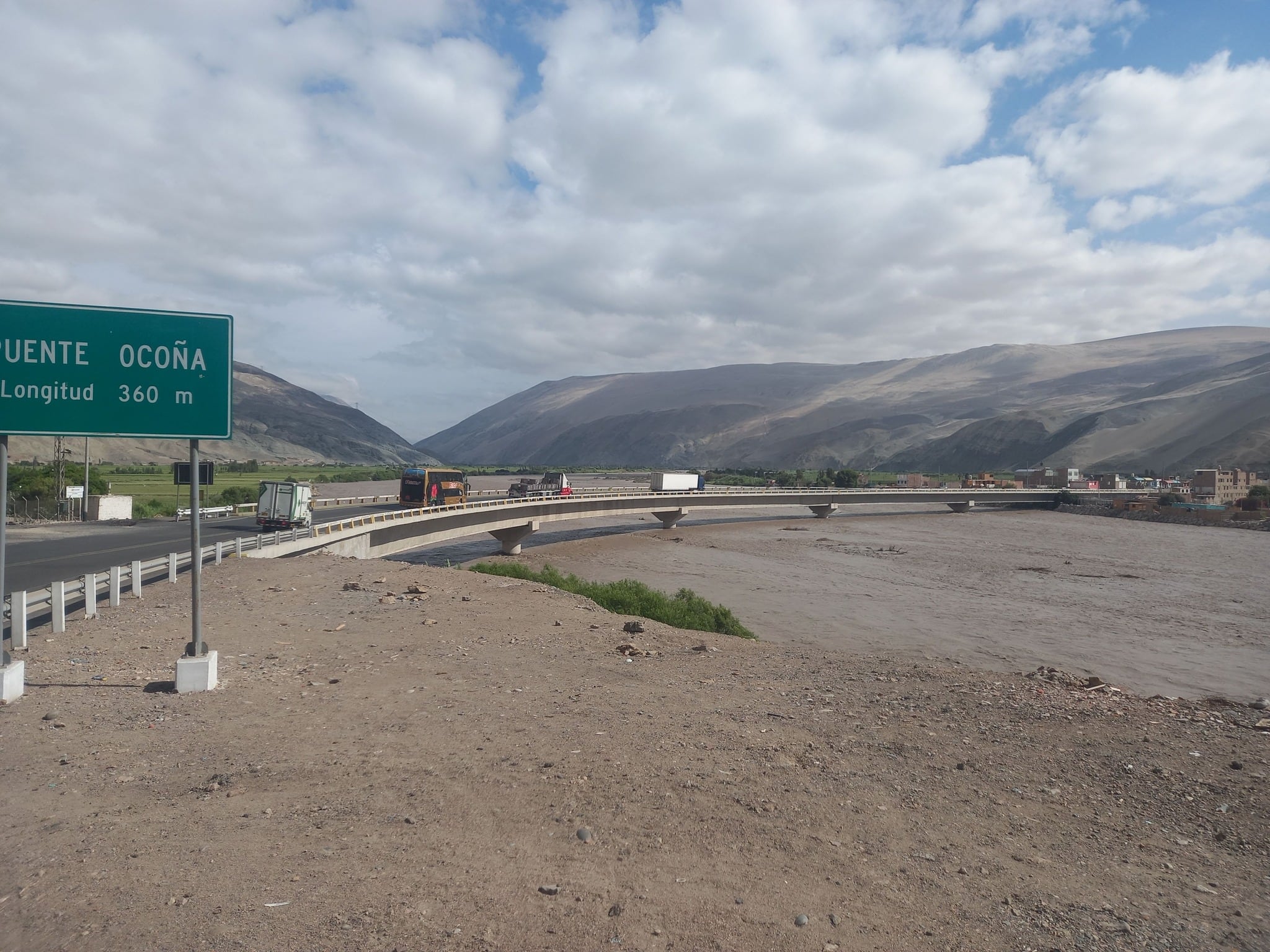 Incremento del caudal del río Ocoña arrasa cultivos de arroz en Camaná. Foto: Radio Ocoña Super Stereo.