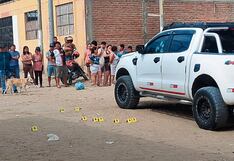 Piura: Sicarios asesinan a balazos a comerciante, vigilante y hombre