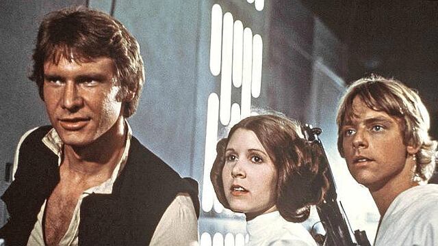 Carrie Fisher: Luke Skywalker y Han Solo despiden a la Princesa Leia