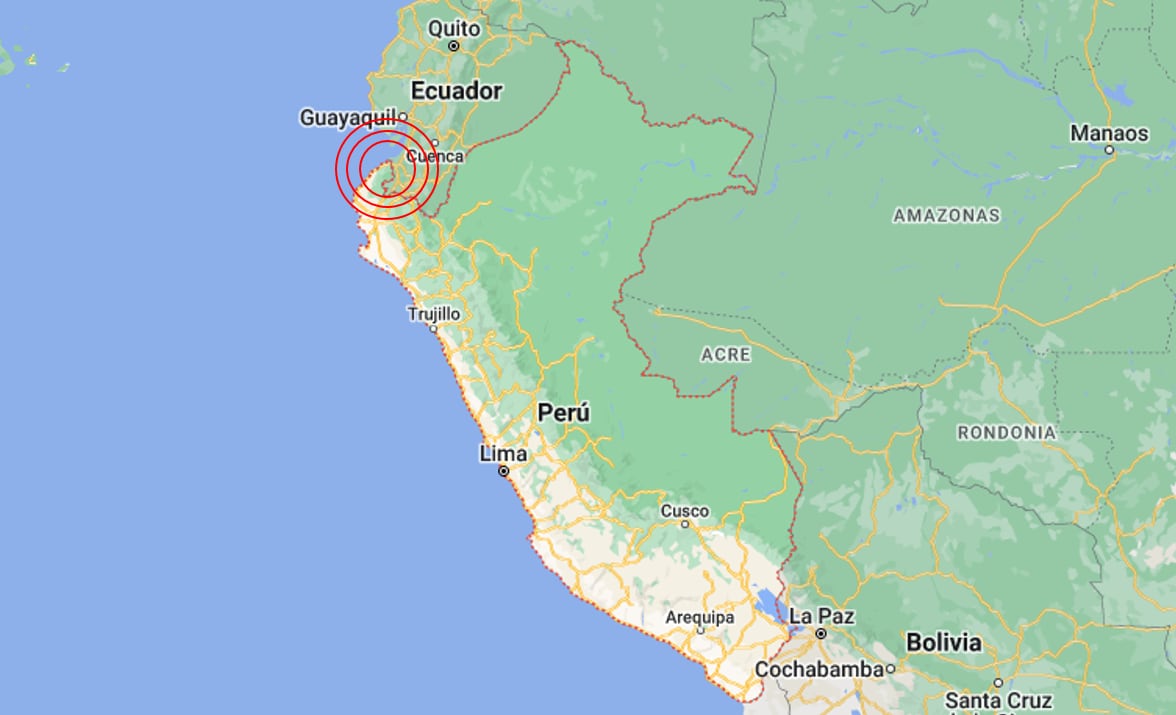 El movimiento telúrico ocurrió a las 6:54 a.m. y tuvo una profundidad de 46 kilómetros. El epicentro fue localizado a 20 kilómetros al norte de Zorritos, en la provincia de Contralmirante Villar.