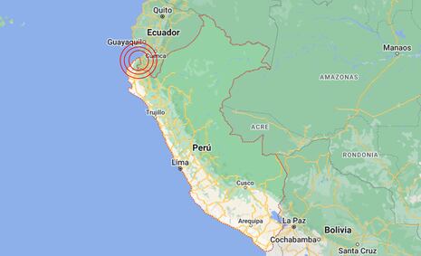 Sismo de magnitud 4.0 se registró frente a la costa de Zorritos, en Tumbes