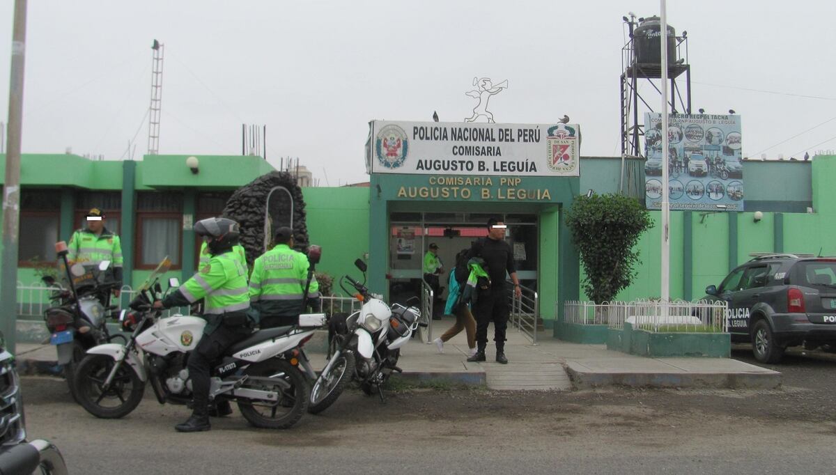 Un agente de la Policía fue atacado a golpes y mordido por un perro cuando intervenía a un conductor ebrio tras un choque en el centro poblado Augusto B. (Foto: Difusión)