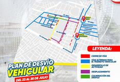 Cierran vías del centro de Piura por desfiles de Fiestas Patrias