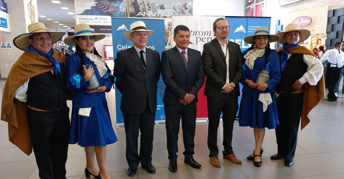 Alcalde provincial y autoridades reciben a convencionistas de Perumin 36. (Foto: MPA)