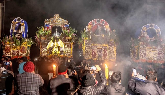 Semana Santa en Cabanaconde. Foto: Caylloma.