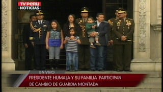 Ollanta y Nadine celebran el Día del Niño en la Plaza de Armas