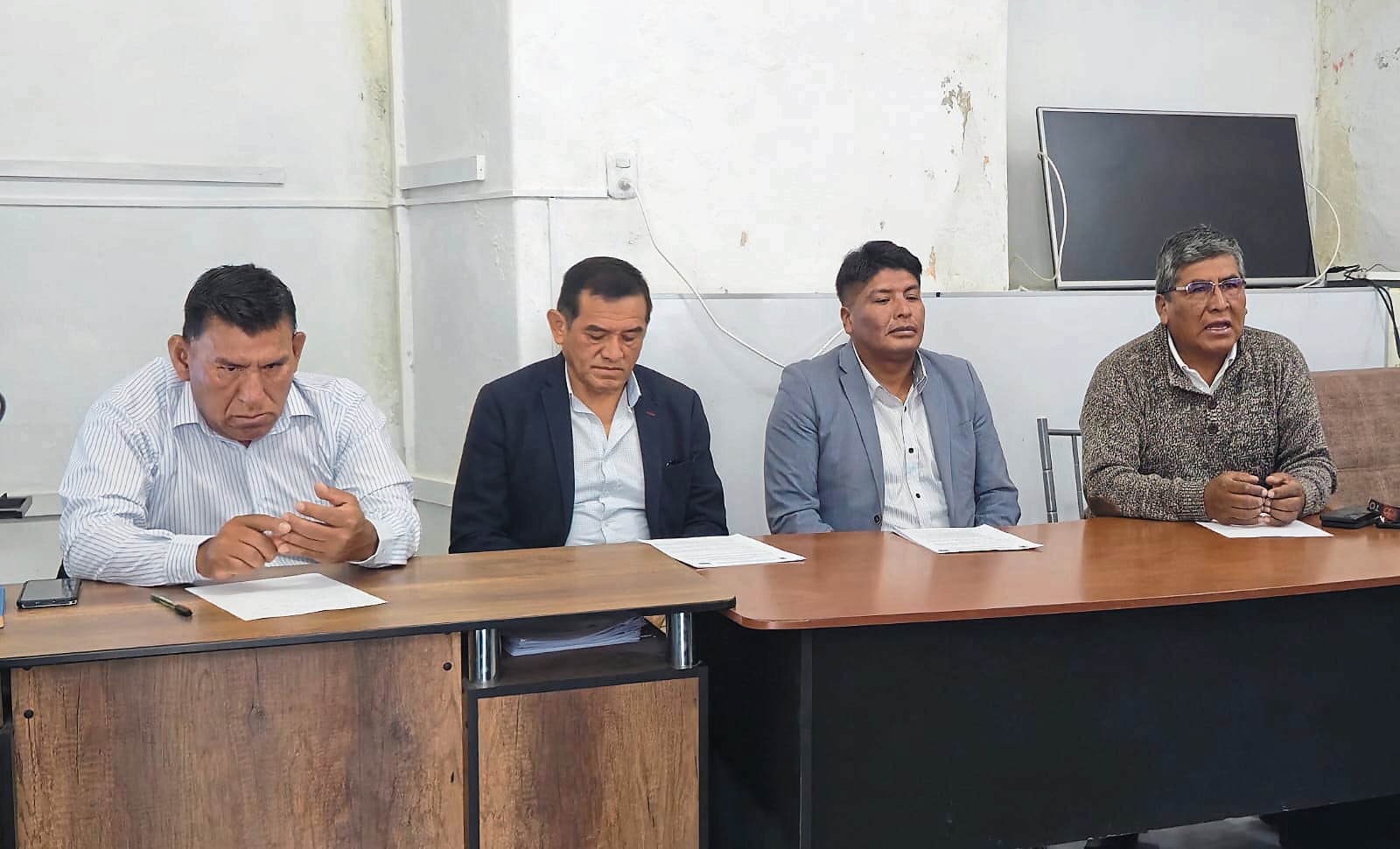 Coordinadora Político Social de la Región Arequipa dio detalles. (Foto: Omar Cruz/@photo.gec)