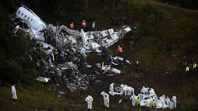 Tragedia del Chapecoense ocurrió porque avión se quedó sin combustible