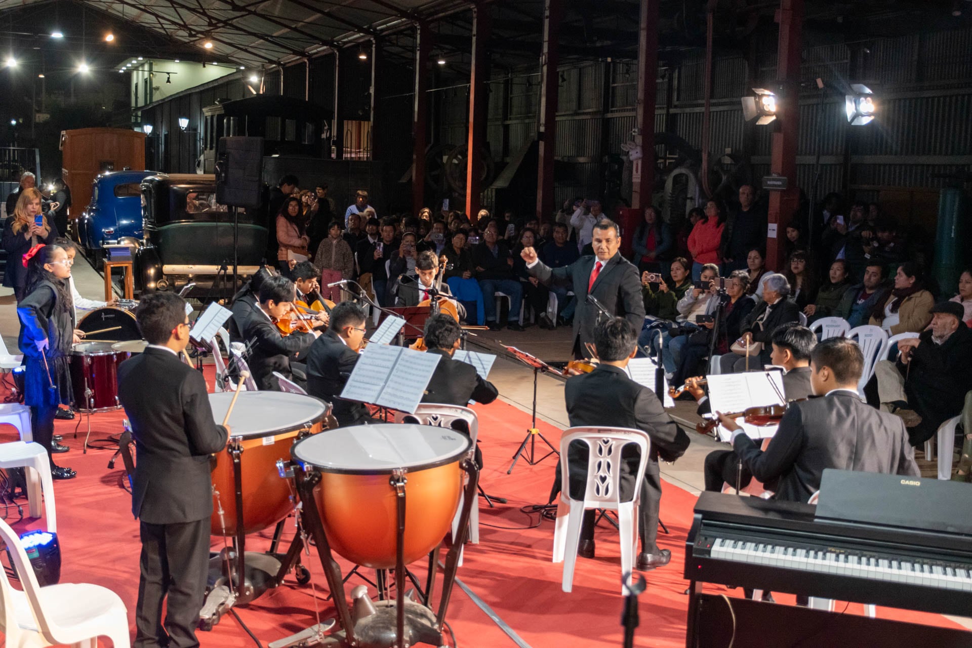 Jornada “Entre Rieles y Museos” se cumplió en el Museo Ferroviario Nacional de Tacna. (Foto: Difusión)