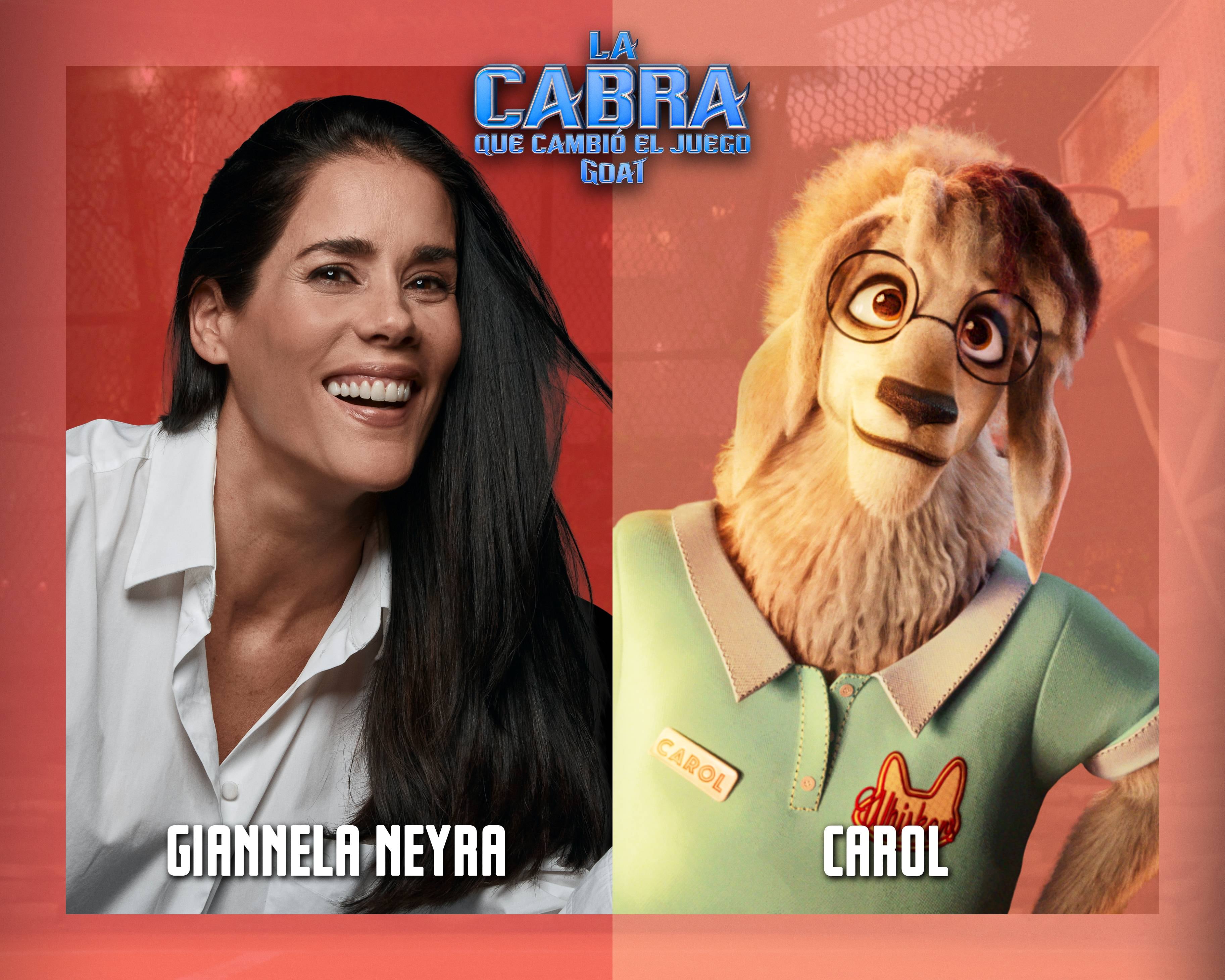 Actriz peruana presta su voz a cinta animada " “La cabra que cambió el Juego – GOAT”.