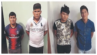 Capturan a integrantes de banda acusada de extorsión y venta de drogas en Pacasmayo