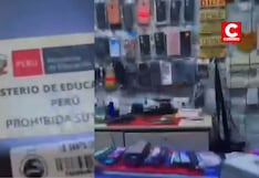 Megaoperativo en Mesa Redonda: PNP incauta 2 mil celulares y detiene a 10 personas