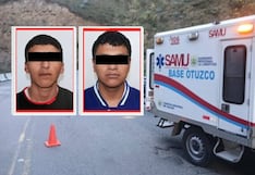 La Libertad: Dos jóvenes resultan heridos tras asalto a combi en Otuzco