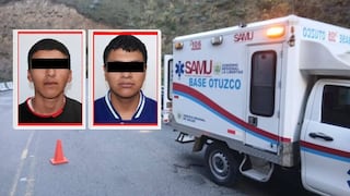 La Libertad: Dos jóvenes resultan heridos tras asalto a combi en Otuzco