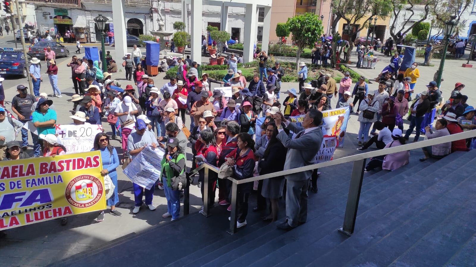 Esperaron 20 años y esperan sentencia en segunda instancia para desalojo. (Foto: Nelly Hancco)