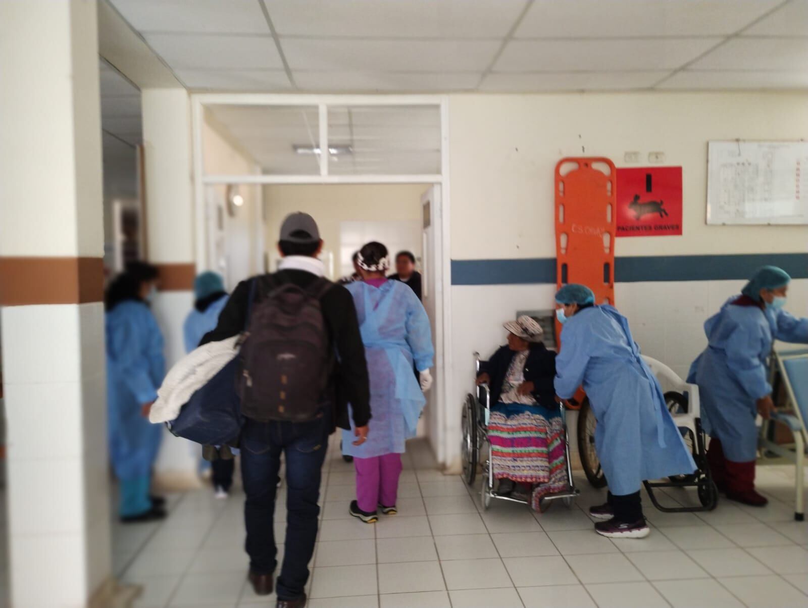 Heridos fueron trasladados al hospital de la zona. (Foto: Difusión)