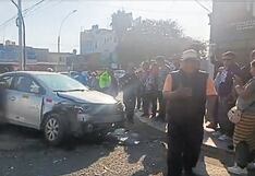 Tacna: Choque de vehículos peruano y chileno deja dos personas heridas
