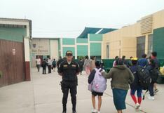 Policía refuerza la seguridad en centros educativos de la región La Libertad