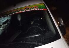 Puno: Delincuentes armados asaltaron a pasajeros de dos vehículos de servicio público