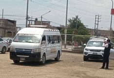 La Libertad: Delincuentes balean miniván a metros de Departamento de Investigación Criminal