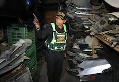 PNP incauta casi seis toneladas de autopartes valorizadas en más de S/ 1 millón en La Victoria