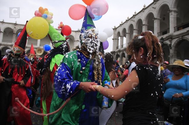 Arequipa ya no realiza el pasacalle de Las Flores por carnavales. (Foto: Archivo GEC)