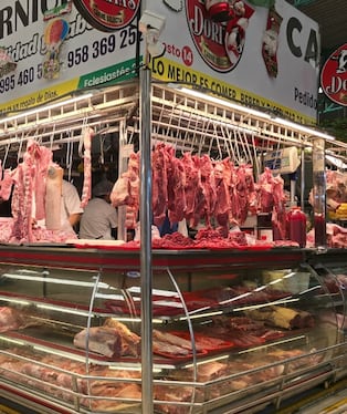 Precio de los alimentos en el mercado Nueva Esperanza. (Foto: Yunsu Pariapaza/@photo.gec)