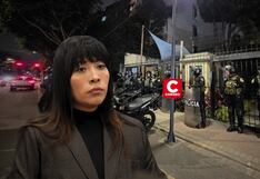 Betsy Chávez: PNP refuerza vigilancia en Embajada de México ante riesgo de fuga en Navidad