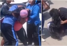 Ica: madres de familia y escolares desatan brutal pelea en el distrito de Tate