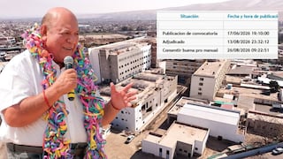 Tacna: Avanza destrabe del hospital Unanue con adjudicación de buena pro para elaborar expediente de saldo de obra