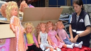 Sunat incautó más de 2 mil muñecas de origen chino