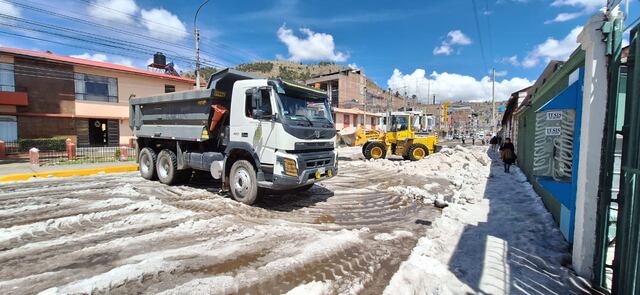 Granizada en Puno