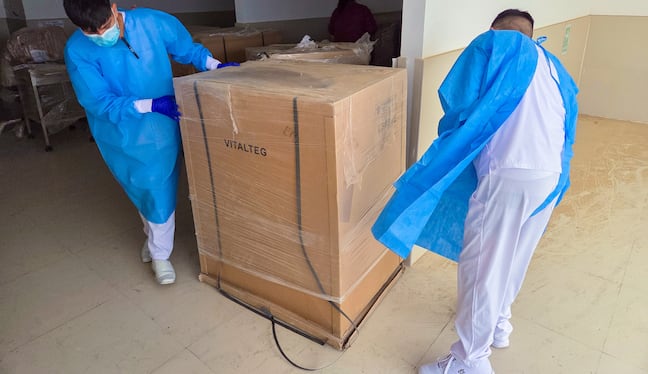 Equipos de los hospitales paralizados serán redistribuidos (Foto: GRA)