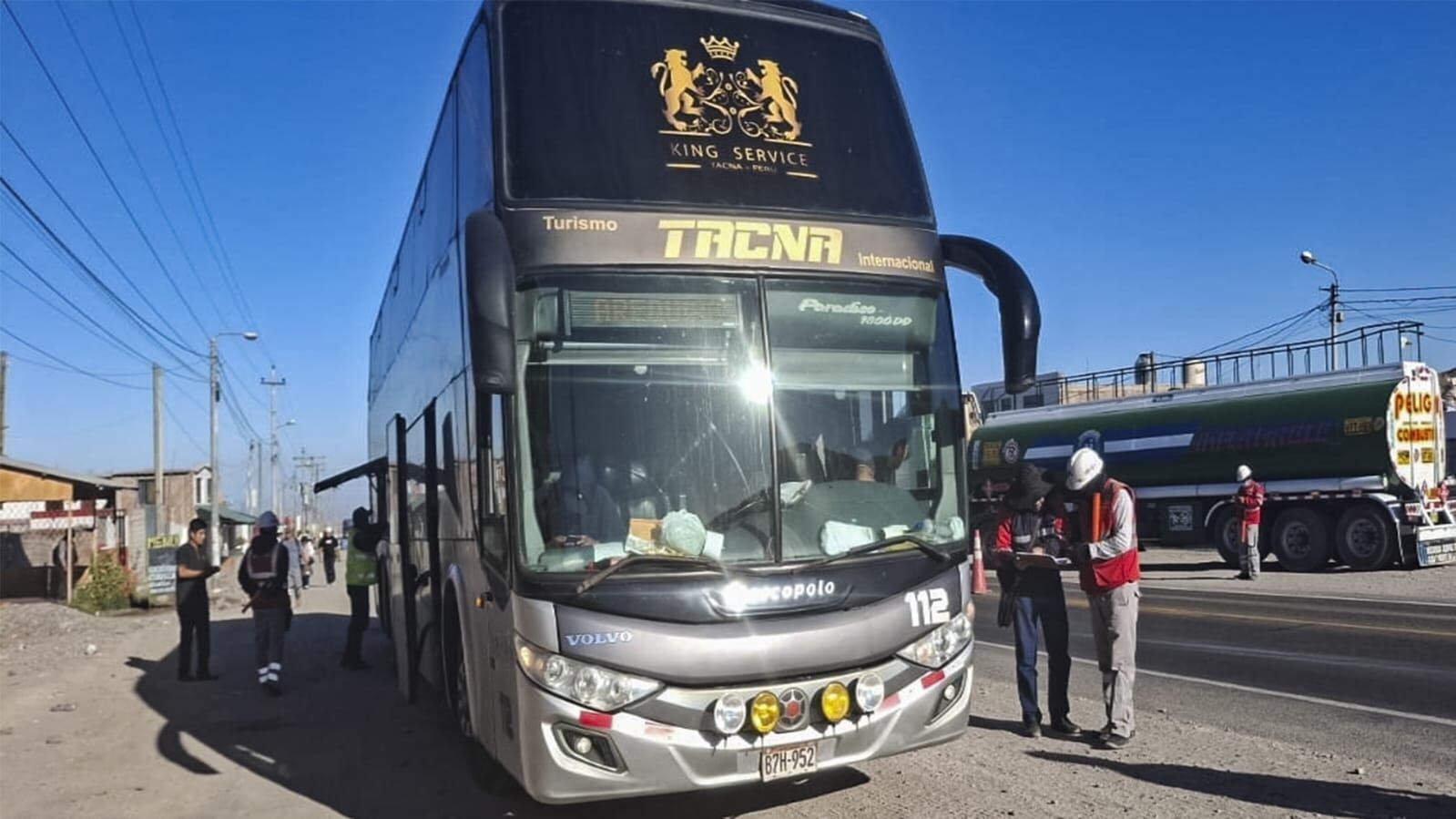 Operación multisectorial en carretera. Foto: difusión.