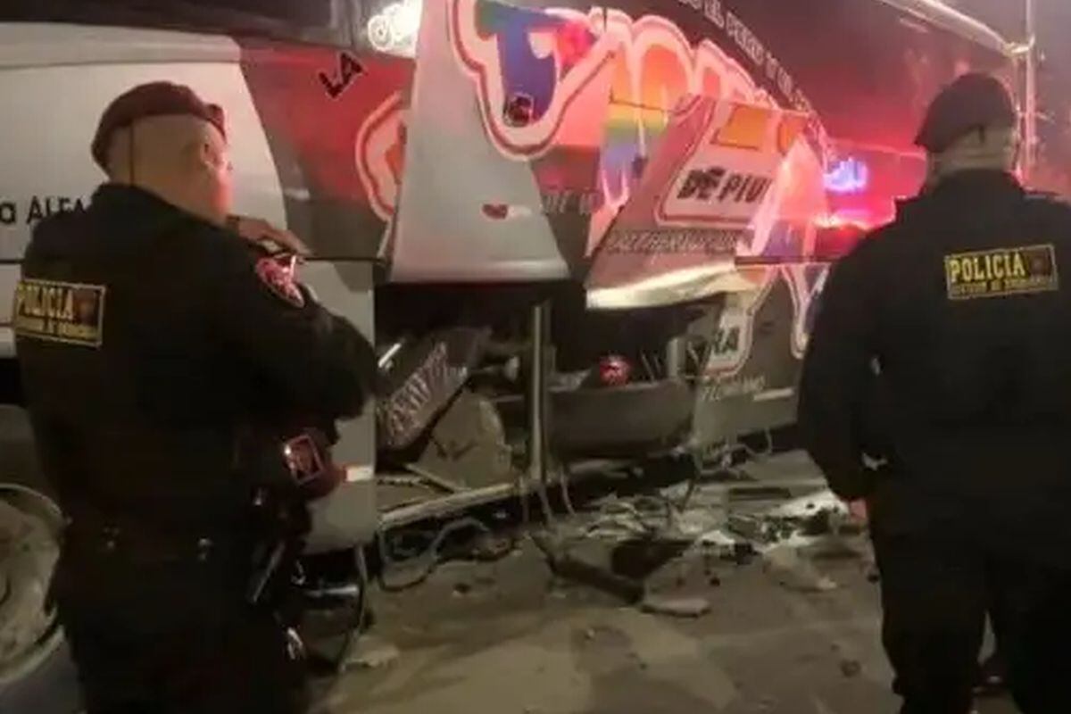 El conductor dormía dentro del vehículo cuando un artefacto explotó debajo del bus. “El carro se levantó y volvió a caer”, relató.