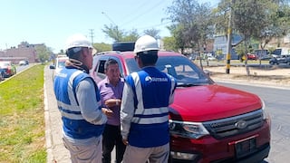 Ica: operativo contra el transporte informal en la Panamericana Sur