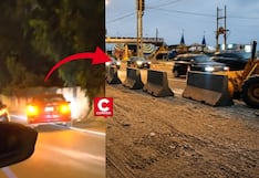 San Miguel: MML instaló bloques en la Costa Verde para evitar estacionamientos informales durante conciertos
