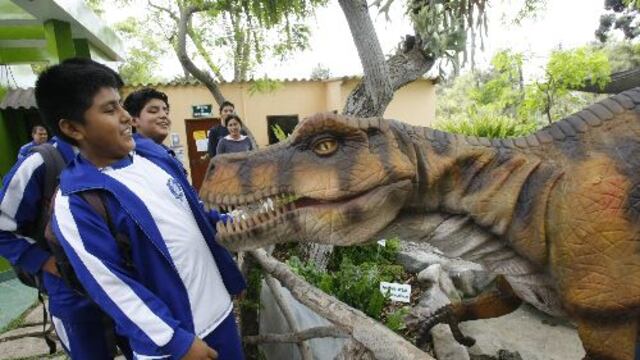 T-rex es la nueva gran atracción del Parque de las Leyendas