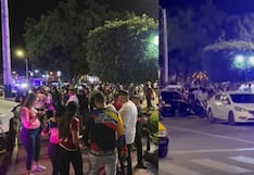 Nasca: disturbios empañan concentración de venezolanos en la Plaza Bolognesi