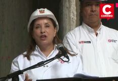 Dina Boluarte a sus detractores: “Están dolidos porque no forman parte del gobierno”