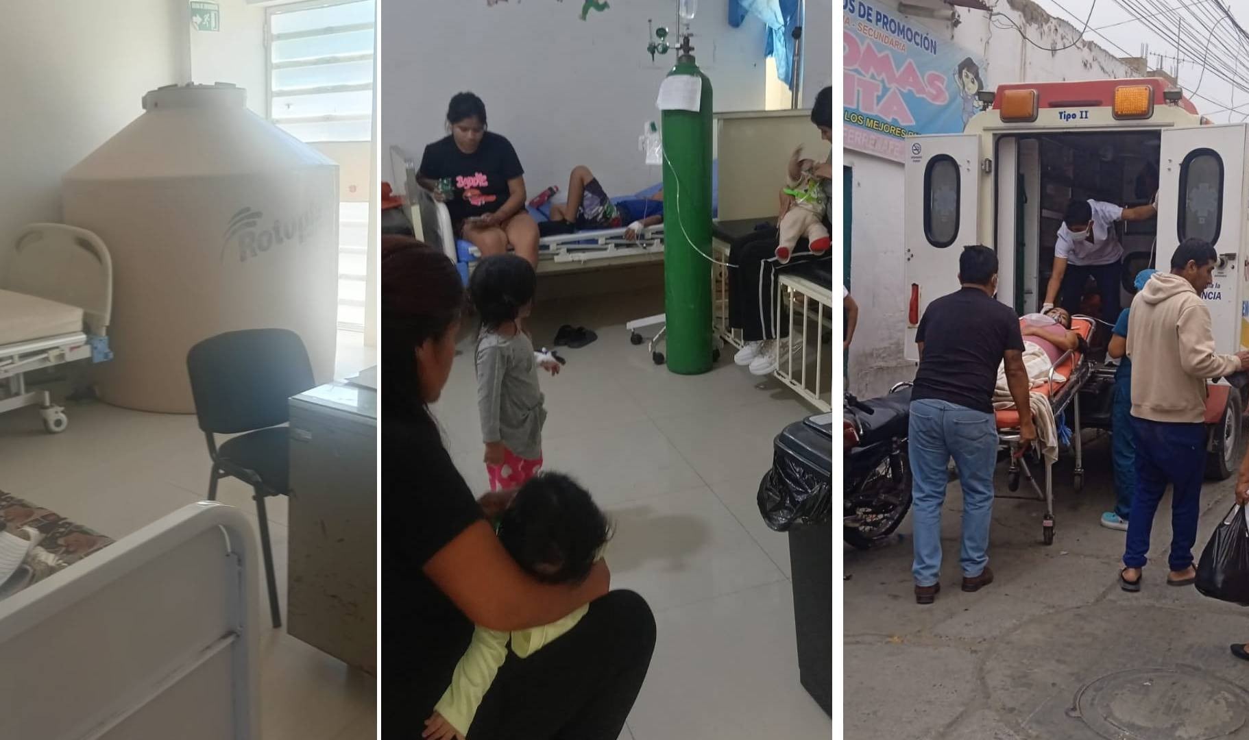 Deficiencias en locales alquilados para la atención de pacientes en Ferreñafe.
