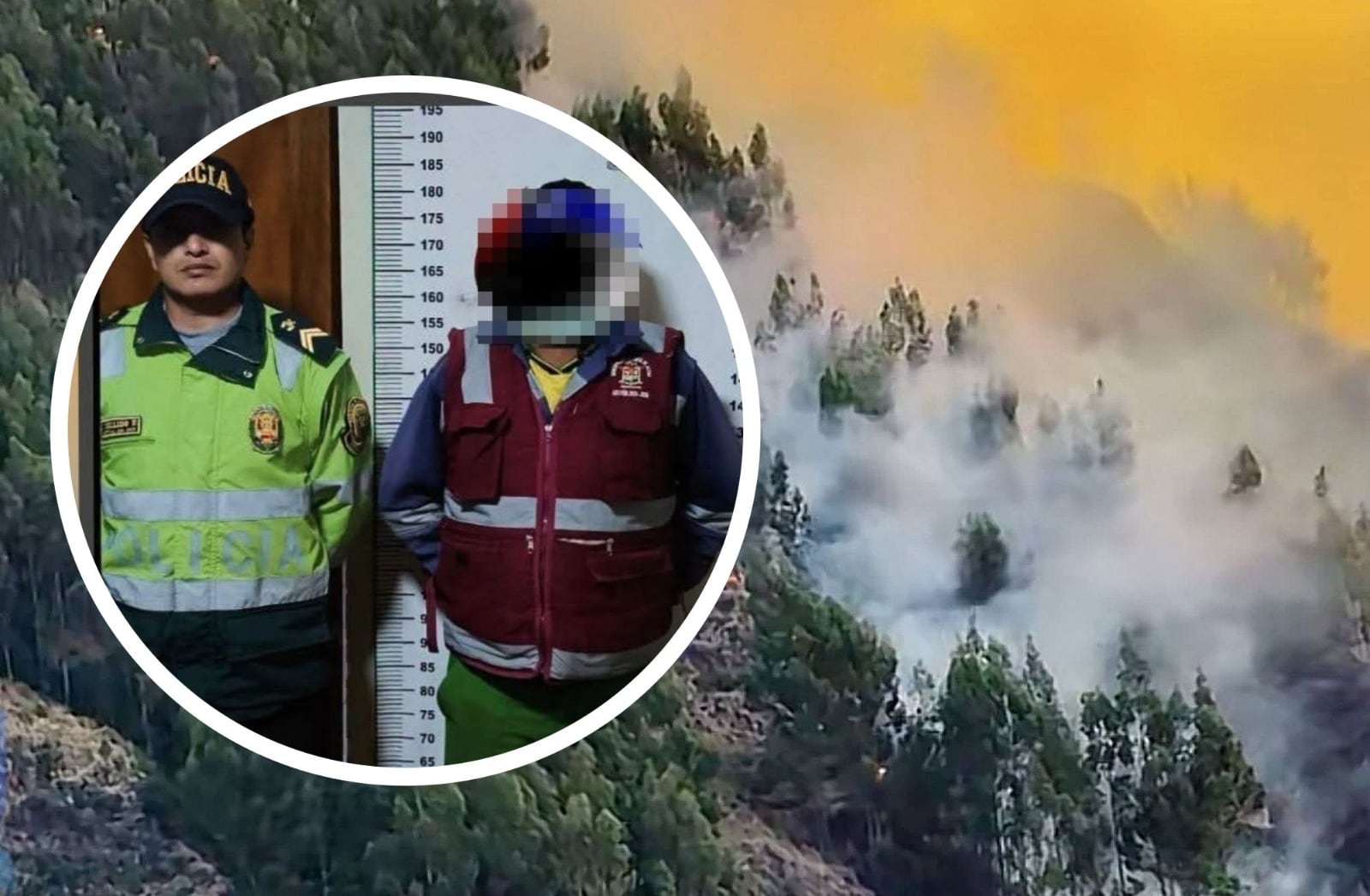 Trabajador municipal es sentenciado por iniciar incendio forestal en Cusco