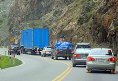 MTC restringe paso de camiones en la Carretera Central por Fiestas Patrias