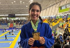 Peruana Bianca Herrada gana dos títulos de jiu-jitsu en Brasil con solo 12 años