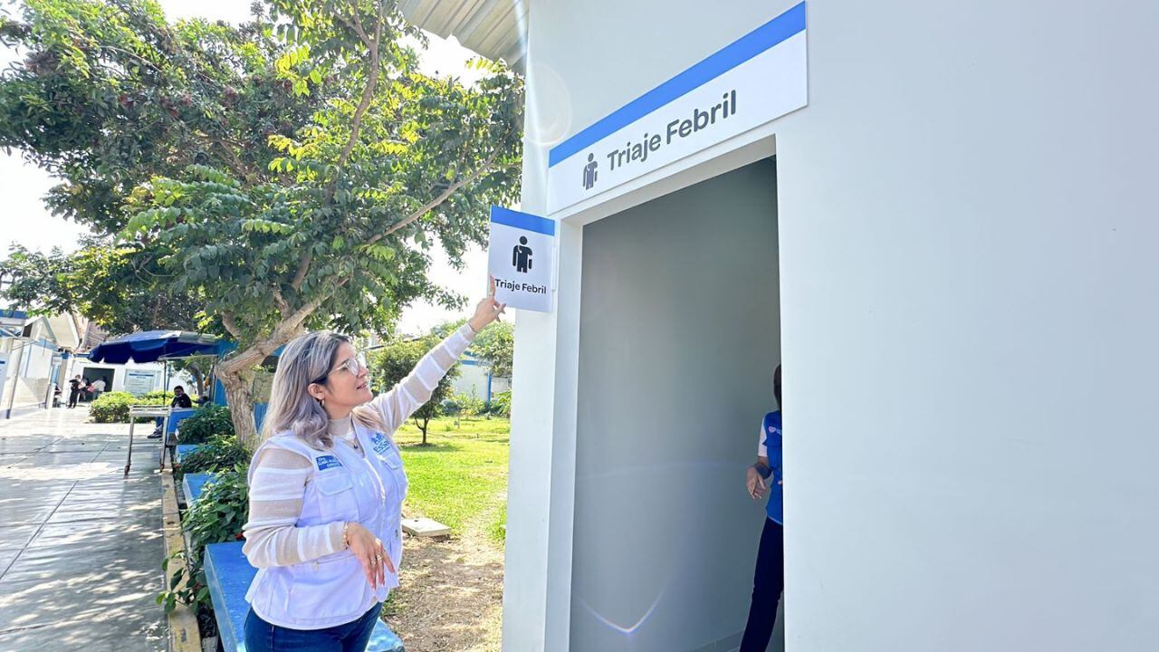 Claudia Holguín Armas, gerenta de la Red de Salud La Libertad, destacó que la puesta en marcha de esta unidad está dirigida a los pacientes que presenten probables síntomas de esta temible enfermedad.