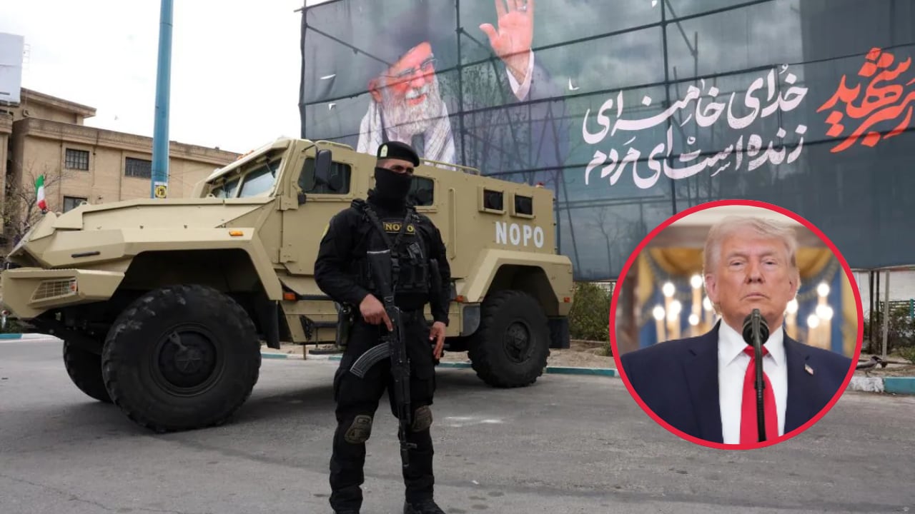 (Foto: ABEDIN TAHERKENAREH -ALEX BRANDON / POOL / AFP)